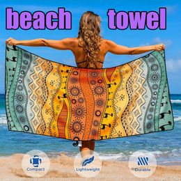 1 pieza de toalla de yoga de rasurador de solar natación de toalla y toalla de secado rápido absorbente ultra luz y toalla de playa de secado rápido 240426