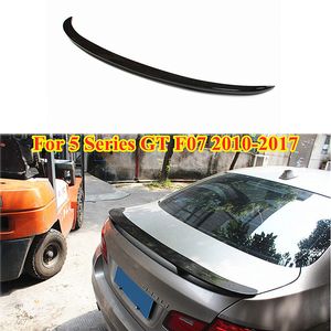 1 stuk Topkwaliteit Body Kits Real Carbon Fiber Car SPOILER VOOR B-M-W 5 SERIES GT F07 AC / PRESTATIES / HARMAN STIJL ACHTERvleugel