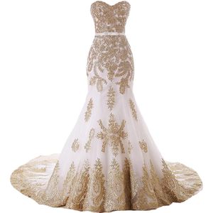 Élégante longue sirène robes de mariée ivoire plus taille trompette appliques chérie vestido de novia tulle lace up back sweep train raints nuptiles pour les femmes