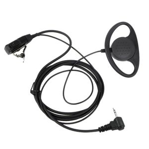 1 Pin D Type Headset Oorhaak Oortelefoon PTT MIC-oortelefoon voor Motorola Talkabout Draagbare Radio TLKR T3 T4 T60 T80 MR350R Walkie T