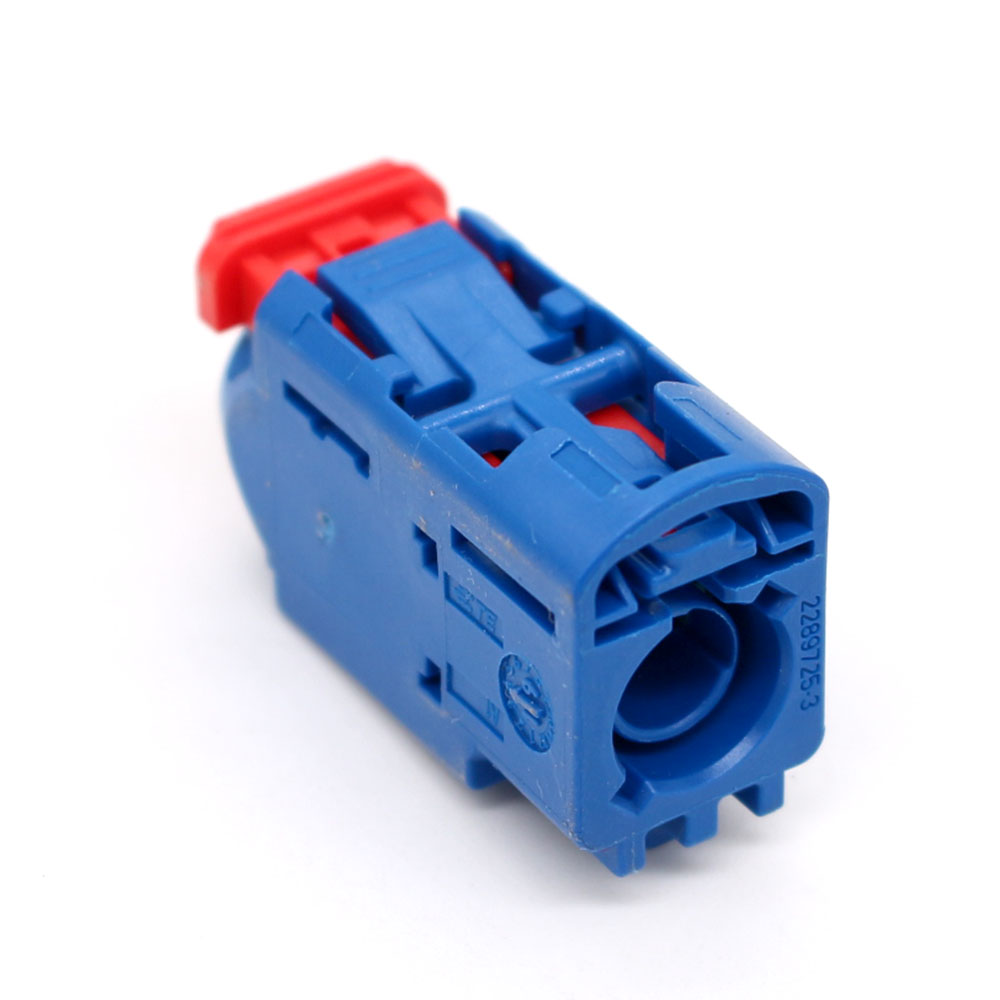 2289725-3 1 Pin Male TE Connectivity AMP Non-waterproof Blue Connector For GM