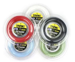 1 Reel Taan 115 mm TS5600 Raqueta de tenis Cadena Fusion Poly Potencia de entrenamiento duradero 200m 240411