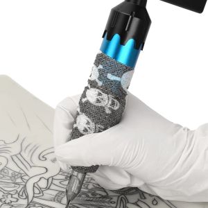 1 rouleau de tatouage auto-adhésif Bandage tatouage Machine accessoires Bandage sportif non tissé Pandes de poignet Fixing Band