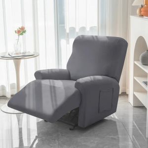 1 zitter Split Recliner Sofa Covers Lazy Boy Relax Fauteuil Cover Stretch Single Fauteuil Slipcover Lounge Home Pet Anti-Scratch