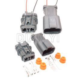 1 Set 2-weg starterauto Plastic behuizing Stop Montage 7123-6423-30 7222-6423-40 Auto radiator Wire Socket 7222-6423-30 7222-6423