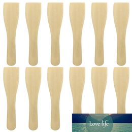 1 Set 20 stks Non-Stick Houten Spatolas Kleine Turners Koken Shovels Non-Stick Pan Small Wooden Spatula Pan Bamboo Spatel