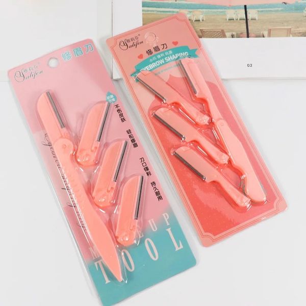 1 Set Cowerbow Shaper Rosa Facial Facial Recortadora Mujeres preparadas para la barra