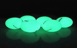 1 Juego de pelotas de golf LED con luz nocturna luminosa fluorescente que brillan en la oscuridad 3517099