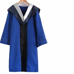 1 Set Graduati Uniforme Super Doux Résistant à l'usure Polyester Bachelor Hat Graduati Cape Photographie Props Set Pour Collège n9D8 #