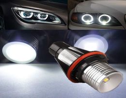 1 Juego de bombillas LED para coche, Ojos de Ángel, anillo Halo de alta potencia 3W DC 9V30V, lámpara LED blanca 7000K para BMW E39 E53 E60 E63 E65 E66 E783482420