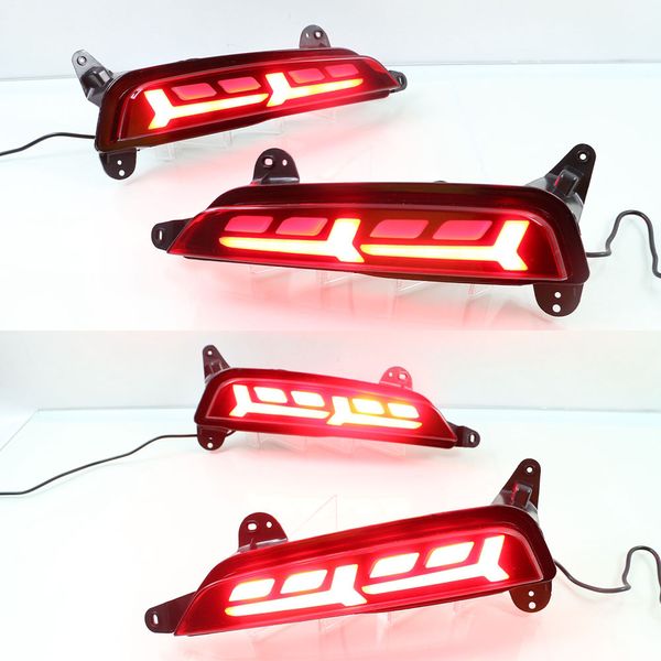 1 conjunto LED Reflector Luces de conducción Luces de freno Lámpara de parachoques trasera Lámpara de señal de torneado para Hyundai Creta IX25 2014 2015 2016 2017 2017