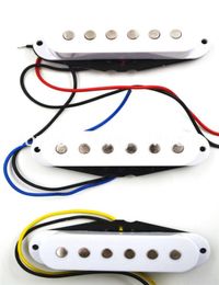 1 Set van 3 stuks Wit 485052mm Single Coil Pickups Voor Fender StratSQ Elektrische Gitaar Pickups3570514