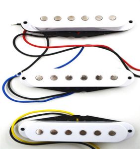 1 set de 3pcs blanc 485052 mm Pickups de bobine simple pour les pick-ups de guitare électrique Fender Stratsq7811742