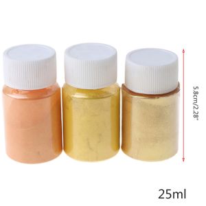 1 Set Pearlescent Mica Powder Epoxy Resin Dye Pigment Pigment DIY BIJELRES CARALR