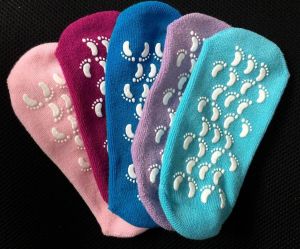 1 Establecer calcetines de silicona de gel de gel reutilizable Hidratizante Whiting Exfoliating Beauty Hand Pedicure Foot Care