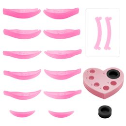 1 Set Lash Lift Shield Lash Lift Lint Herbruikbare Eye Pad Lash Lift Tool Wimperkruller Accessoires Applicator Gereedschap 240104