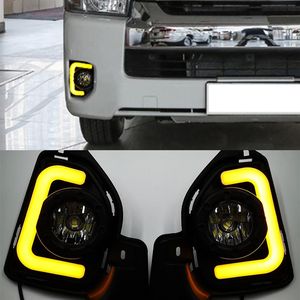 1 Set Geel Knipperlichten Relais Waterdicht 12V Auto Lamp LED DRL Led-dagrijverlichting Voor Toyota Hiace 2014 2015 2016 2017 2262a