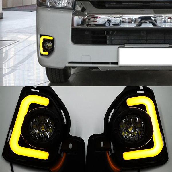 1 Set Geel Knipperlichten Relais Waterdicht 12V Auto Lamp LED DRL Led-dagrijverlichting Voor Toyota Hiace 2014 2015 2016 2017 2221q