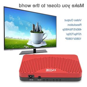 Freeshipping 1 Sets Universele DVB-S2 IPVideo IKS Video kabel converteren Geavanceerde Full HD Combo Ontvanger Home Enetertainment Apparaat Rood Rgqsq