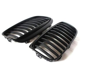 Rejilla de parrilla de riñón de fibra de carbono de 1 listón para 2 Series GT F45 F46 ABS negro brillante Grilles2263163
