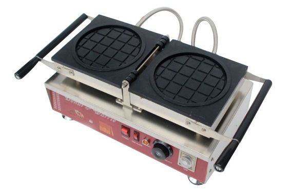 1-slice Commecial Use Non Stick Turnable 110v 220v Electric Donut Waffle Baker Maker Machine Iron LLFA