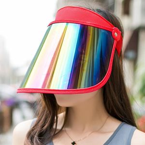 1 été Curling haut chapeau de soleil équitation Curling pare-soleil casquette pliable couverture visières pour voiture Anti UV lumière casquette Whole237m