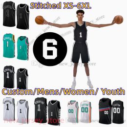 1 Victor Wembanyama Jersey 2023 Draft Pick No.1 Custom Stitched Basketball Jerseys 17 Doug McDermott 33 Tre Jones 24 Devin Vassell 35 Romeo Langford 14 Blake Wesley