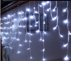 10*0.65 M 320 LED s lumières clignotant LED chaîne glaçon lampes rideau noël maison jardin festival