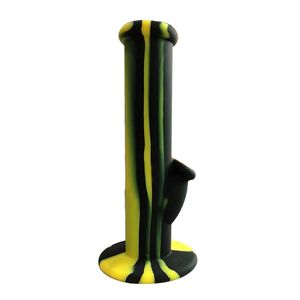 hauteur de la pipe à fumer Narguilé portable bon marché Silicone Bongs plate-forme pétrolière en cire Tuyaux d'eau en silicone