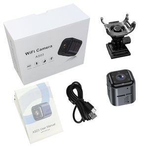 Date AS03 Mini caméras HD 1080P 720P caméscope de Vision de jour caméra d'action DV enregistreur vocal vidéo Micro caméra de sport support TF carte SD nouveau avec support