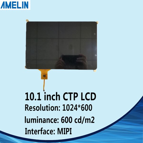 Pantalla del módulo TFT LCD de 10.1 pulgadas 800 * 1280 MIPI con uso de pantalla táctil IPS LCM y CTP para frambuesa pi