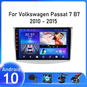 10.1 pouces Android tête unité voiture vidéo Gps Navigation pour Volkswagen Magotan CC Passat 7 B7 2012-2018 système Radio