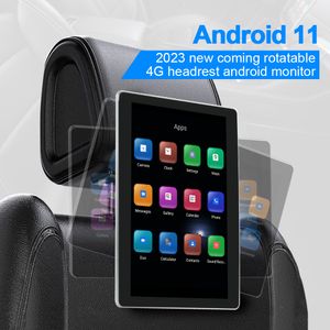 Android de 10,1 pouces 11 Monice-tête de voiture externe MONITEUR CAR VOITURE DU SYSTÈME DE DIVERTATION AVEC 4G