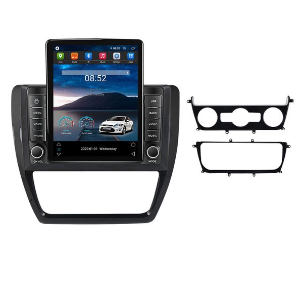 Reproductor Multimedia GPS de vídeo para coche Android de 10,1 pulgadas para VW Volkswagen SAGITAR 2012-2015 con USB AUX WIFI compatible con cámara de visión trasera OBD2