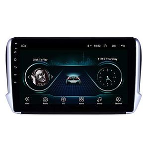 10,1 pouces Android GPS Navigation Stéréo vidéo de voiture pour 2014-2016 Peugeot 2008 avec écran tactile HD Bluetooth USB WIFI Prise en charge AUX Carplay