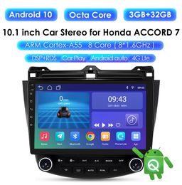 10 1 inch Android Auto dvd GPS Navigatie Radio Stereo Speler Voor 2003 2004 2005 2006 2007 Honda Accord 7 Head unit279N