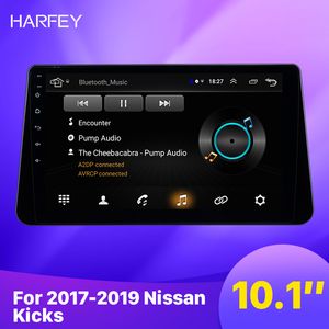 Reproductor de Radio GPS con DVD para coche Android de 10,1 pulgadas para Nissan Kicks 2017-2019 con pantalla táctil HD compatible con Bluetooth Carplay TPMS