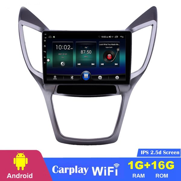 Lettore da 10.1 pollici Sistema dvd per auto Android Audio Touch Screen Multimedia centrale con collegamento a specchio BT per Changan CS75 2013-2016