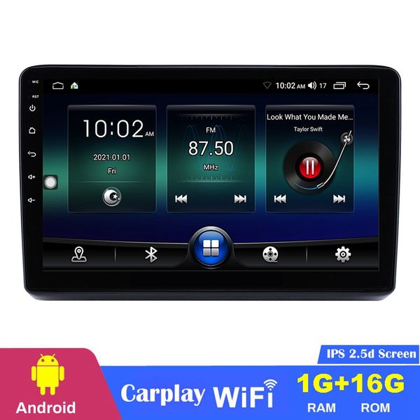 DVD de 10,1 pouces DVD Radio Player Android Head Unit Stéréo pour Honda Vezel XRV 2014 GPS Navigation System avec AUX USB WiFi