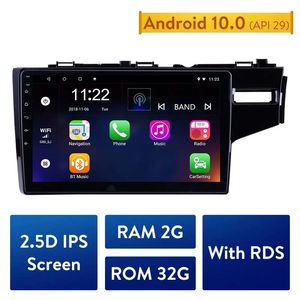 10.1 pouces HD Quad-core lecteur 2din Android voiture dvd Radio GPS système de Navigation multimédia pour 2014-2015 HONDA JAZZ/FIT