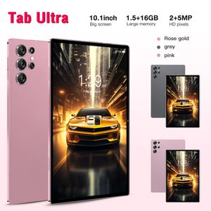 10.1 inch Pad Ultra Tablet PC Android 7.0 1.5 GB RAM 16GB ROM 1280x800 HD -scherm Dual Camera Dual Sim Standby 3G WiFi Support Face Recognition Khan -app