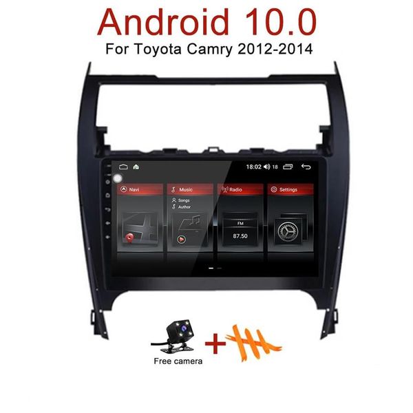 10 1 pulgada de pantalla táctil Android Car Video Radio para Toyota CAMRY 2012-2014 EE. UU. Navegación GPS Stereo238h
