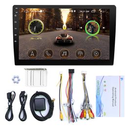 10 1 pulgadas HD coche reproductor Mp5 navegación GPS Mp3 Radio AIO máquina para Android250g