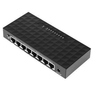 10/100/1000Mbps 8 Port Gigabit Network Switch Gigabit Ethernet Network Swither RJ45 LAN HUB High Performance Ethernet EU Plug