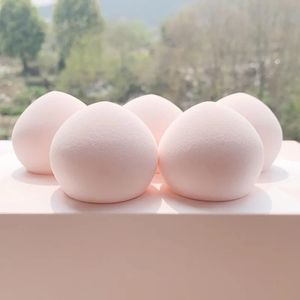 10-100pcs éponge douce bouffée fond de teint cosmétique bouffée guimauve utilisation humide / sèche maquillage de beauté haute bouffée de poudre élastique en gros 240319