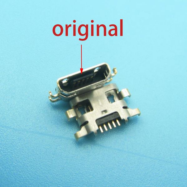 10-100ps USB Cargo de cargador Conector Port Port Port Port para Meizu M6 Noblue 6 Xiaomi Redmi 5 Plus 5Plus Lenovo Vibe A7020 K5 Nota