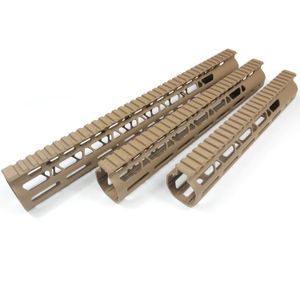 10/12/15 inch lichtgewicht schroefbevestiging Type M-Lok Handelingen Monolithic Top Rail Tan Color MLR-Extens