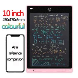 10/12 / pouce LCD Écriture Tablette Drawing Board Kids Graffiti Sketchpad Toys Handwriting Blackboard