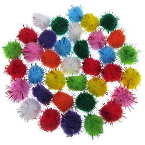 10/15/20/25 / 30 mm Pompoms Pompoms Soft Pom Pom Balls Arts Toys Supplies d'artisanat Diy Pompoms Pompoms Décoration de la maison de mariage