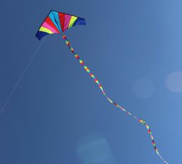 10 15 20 mètres arc-en-ciel pour Delta cascadeur kite accessoire entièrement extérieur